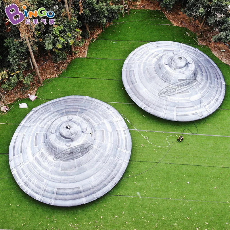 Гигантский надувной космический корабль 7x7x2 5 МХ (высота футов) надувная игрушка