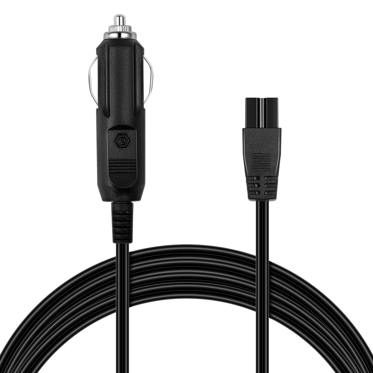 

Vosarea 12V 2m Extension Cord Car Fridge Cable Power Adapter Electric Mini Refrigerator Extension Cord (Black)