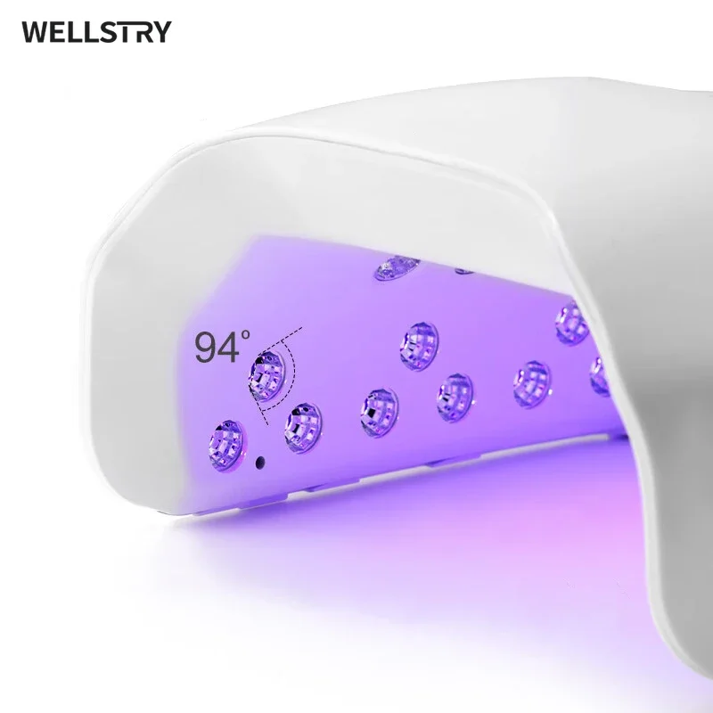 УФ-лампа для сушки гель-лака ногтей 126 Вт