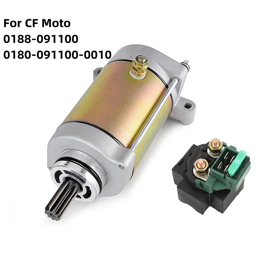 Стартер Moto r & соленоидное реле для CF moto CF500 CF188 CF Moto 500cc Rancher 500 600 X5 X6 Z6 ZForce UForce Swat Trail ATV UTV