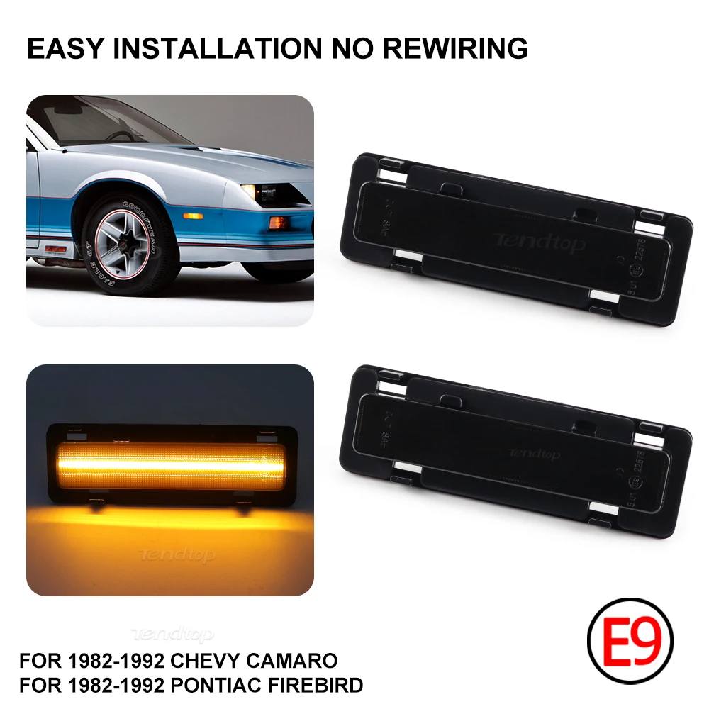 2 шт. автомобильные лампы для боковых габаритных огней Pontiac Firebird 1985-1992