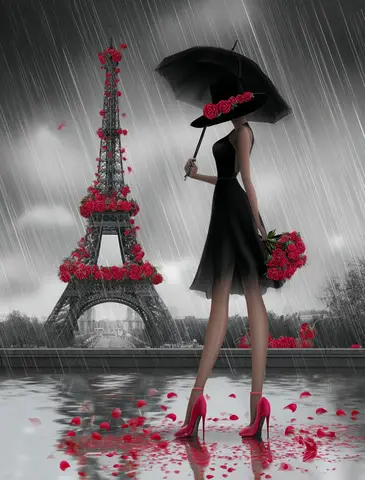 PhotoCustom Картина по номерам "Ландскейп" на лене