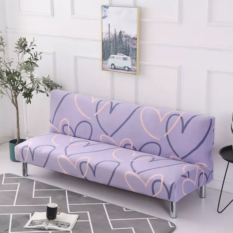 

sizes No Armrest Sofa Bed Cover All-inclusive Couch Cover Folding Cover for Sofa Bed Sofa Covers for Living Room copridivano