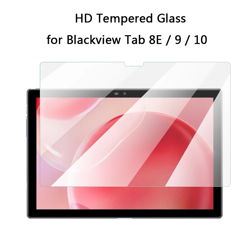 

For BlackView Tab 8 8E 9 10 Glass 9H Full Cover Tablet Screen Protector Tempered Glass For Black View Tab9 10.1 Protective Film