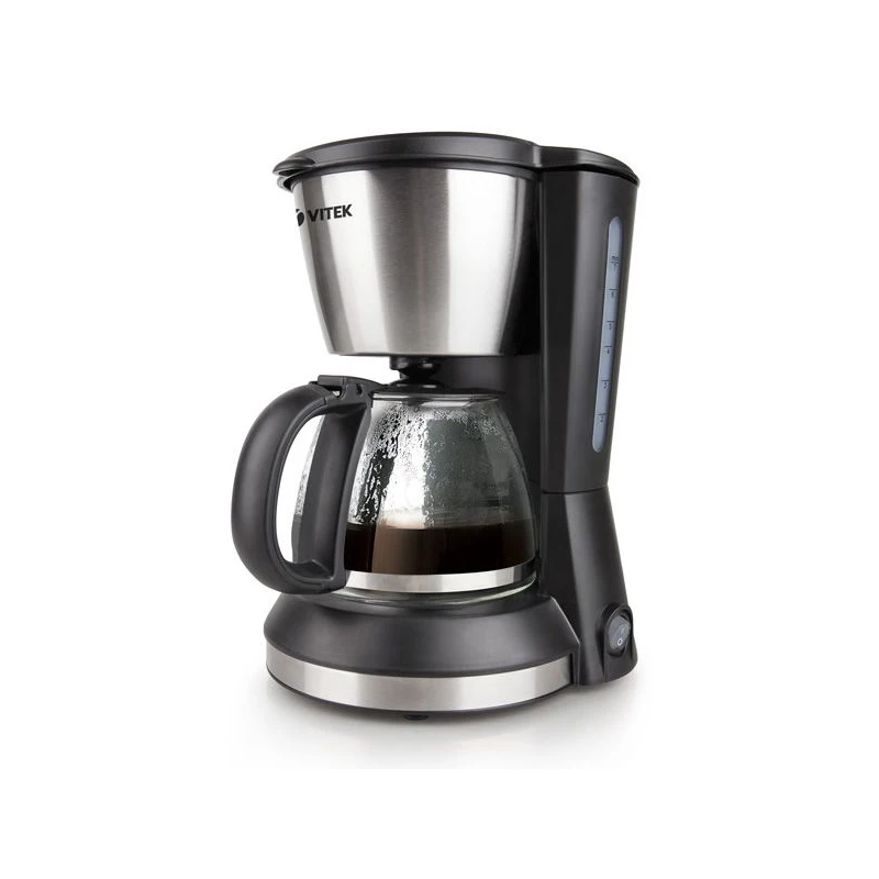 Кофеварка капельная Vitek VT 1506 BK (Мощность 550 Вт Емкость 0 7л. автоподогрев