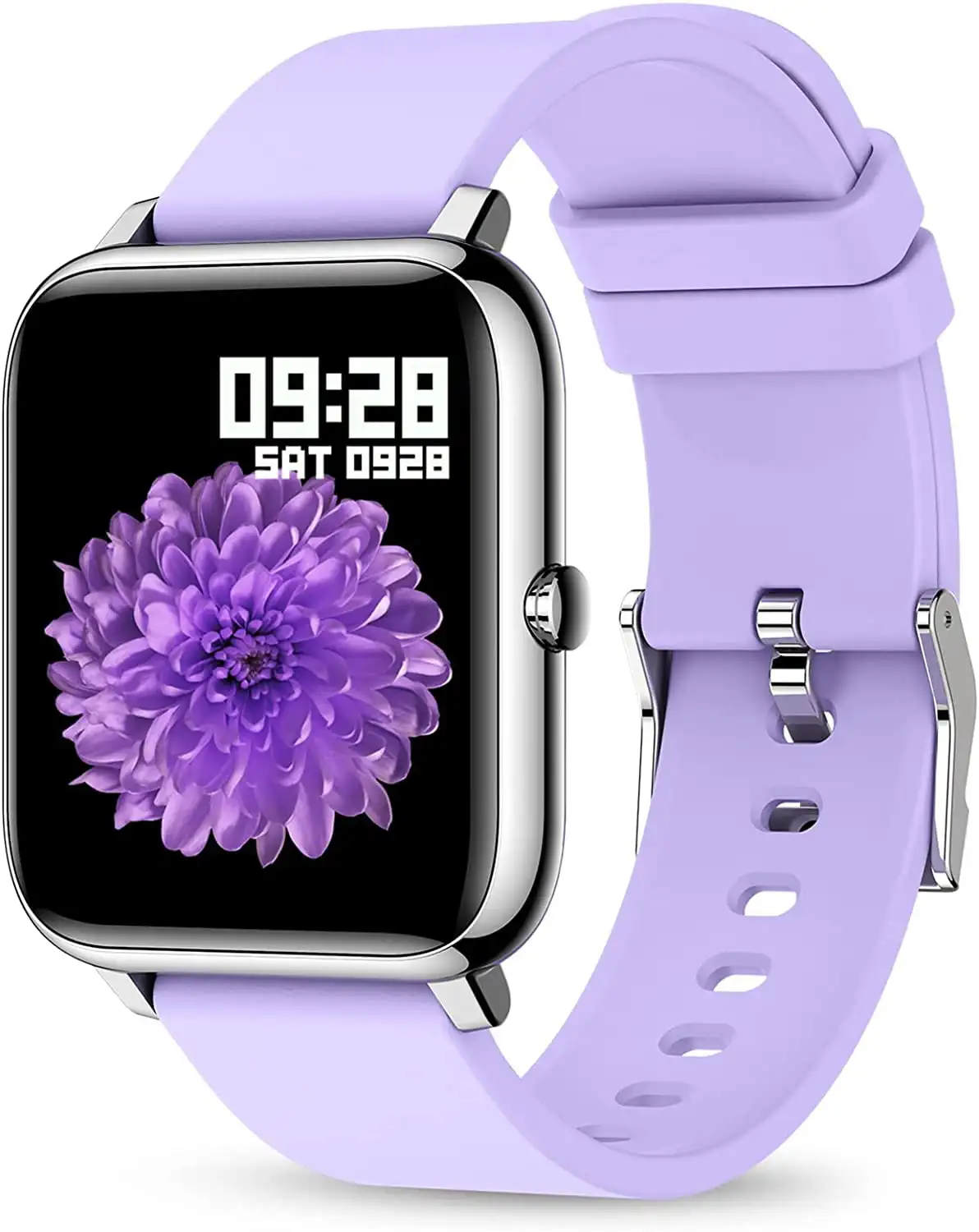 

Watch, Fitness Tracker with Heart Rate Monitor, Blood Pressure, Blood Oxygen Tracking, 1.4 Inch Touch Screen Smartwatch Fitness