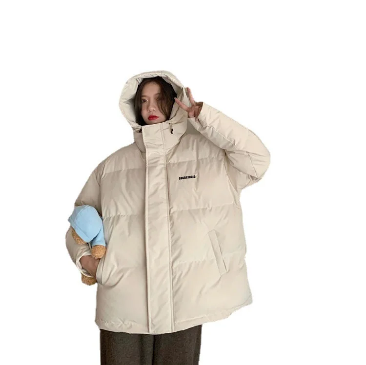 Winter Short Down Cotton Padded Jacket Womens New Loose and Fresh Cotton Padded Clothes for Women