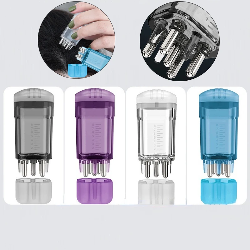 

Новая Сыворотка для кожи головы, масляный аппликатор, расческа для искусственного эфирного масла, жидкий массажер, расческа для роста волос