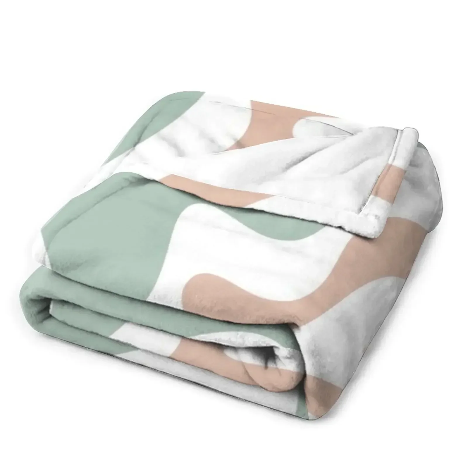 Жидкий водоворот в стиле ретро абстракция светлому шалфея селандона зеленого