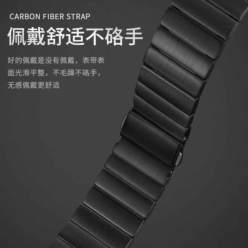 22mm Titanium Strap for Huawei Watch 4 /4 Pro ,Watchband for Huawei Watch 3/3pro/GT 2/2 pro/ GT 3 Pro 46mm Folding Buckle Band