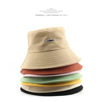sleckton cotton bucket hat for women and men fashion embroidery hat summer sun caps casual panama hat gorras unisex bonnet