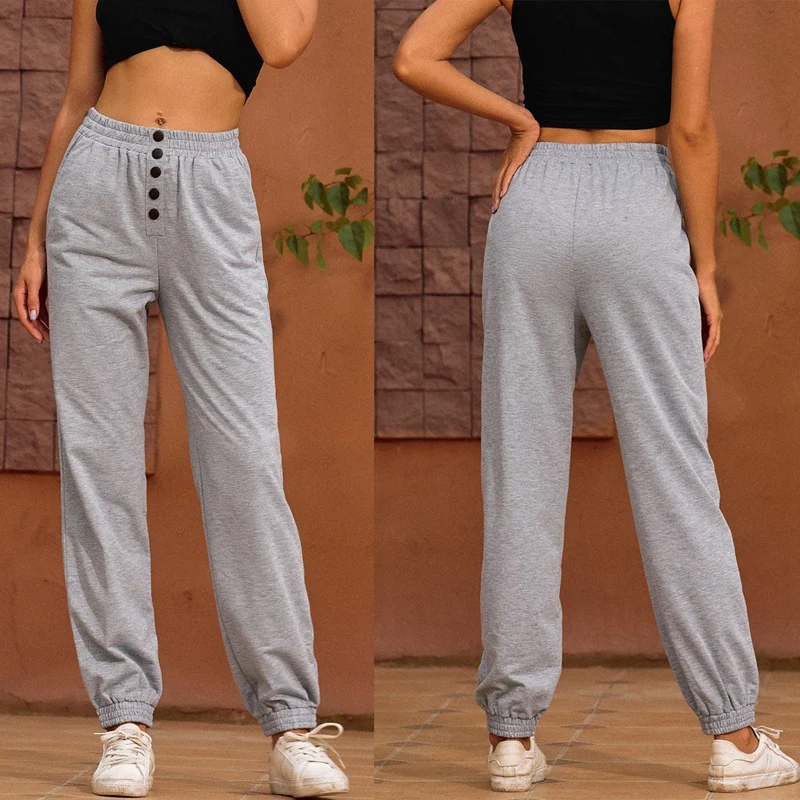 

Women Sweatpants Casual Loose Pants Fashion High Waist Pants Female Baggy Trousers