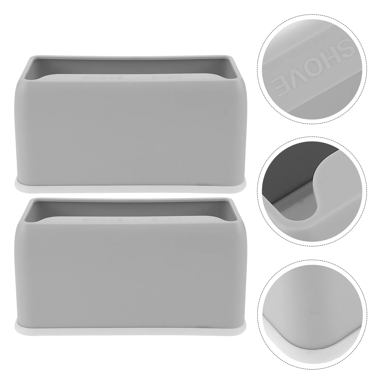 2 шт. пластиковые подставки для хранения кошачьего туалета