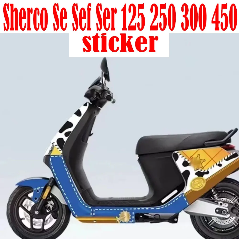 Для Sherco Sef Ser 125 250 300 450 2018 2019 2020 наклейка на мотоцикл графика новая