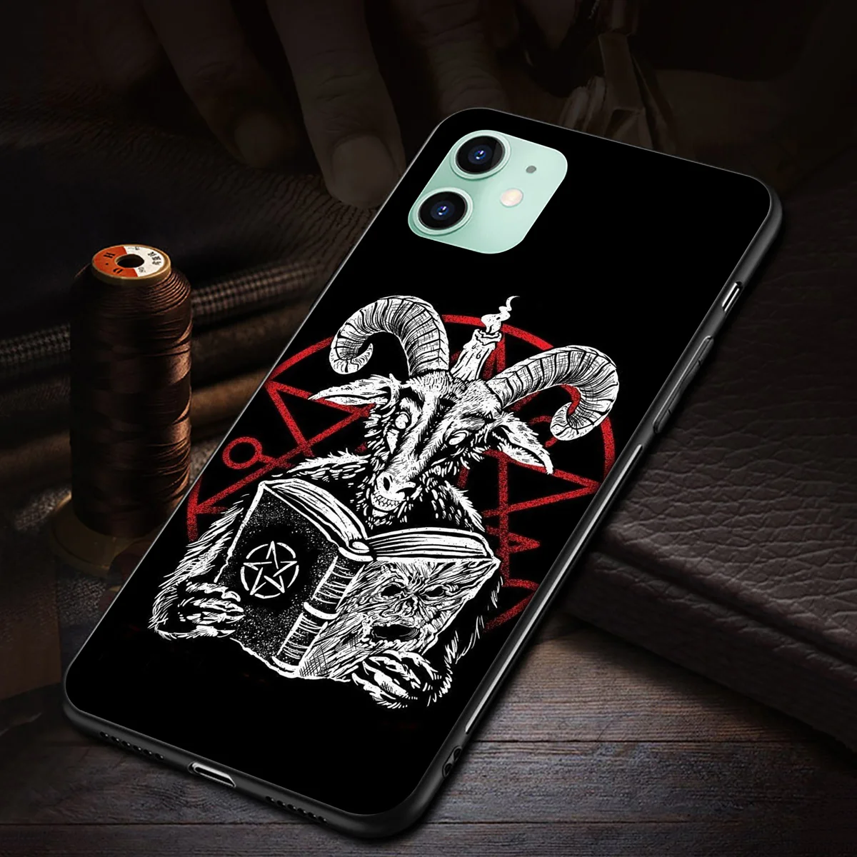 Сатанический череп Новый чехол для телефона Samsung Galaxy A15 S10E S9 S8 S7 Note 20 10 9 8 Plus Lite