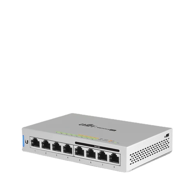 

UBNT Unifi Switch US-8-60W 150W Gigabit 802. 3AF Enterprise 8-Port PoE Switch