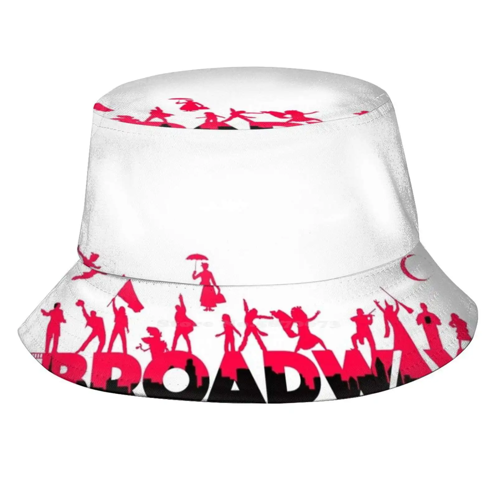 

Празднование Бродвея Корейская женская уличная Солнцезащитная шляпа Панама Бродвейский Музыкальный театр минималистский театр фантом