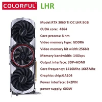 colorful igame rtx 3060 advanced oc 12g ga106 locked graphics card 8nm 1320 1777mhz 192bit 3dphdmi compatible