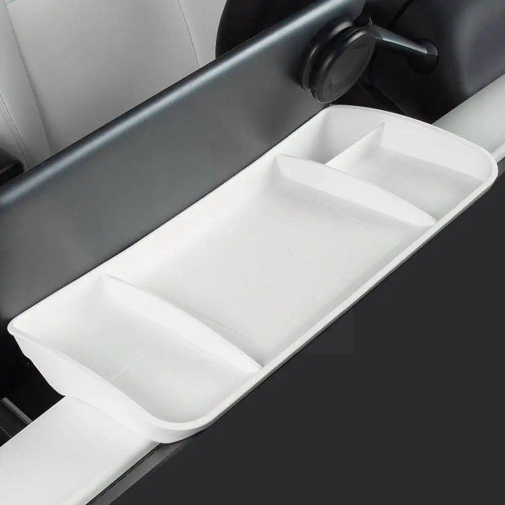 

For Tesla Model 3 Y Hidden Form ETC Storage Box Center Accessories Screen Box Car Tissue Girl Accessories Control Storage G7O2