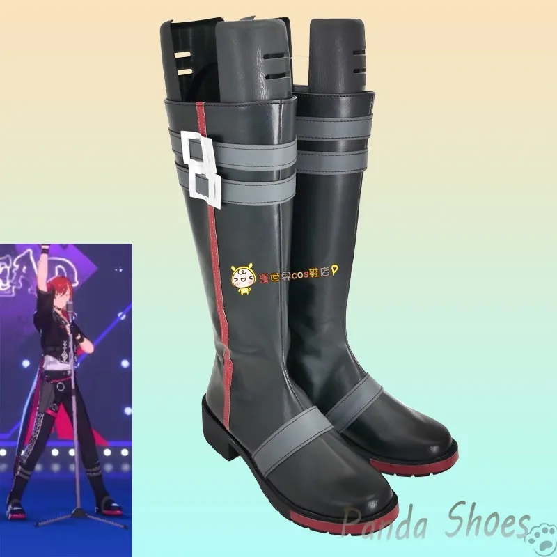 

Ensemble Stars Sakasaki Natsume Cosplay Shoes Comic Anime Game Cos Long Boots Cosplay Costume Prop Shoes for Con Halloween Party