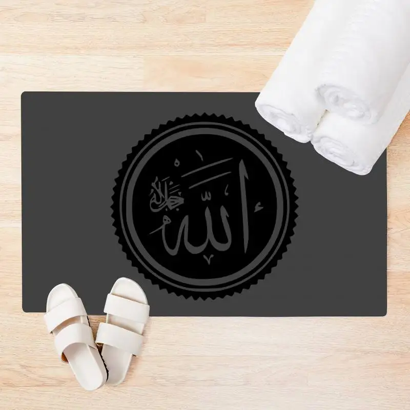 

Muslim Islam Moon Muhammad Bathroom Mat Kitchen Floor Mats Kitchen Floor Mats Can Be Customized