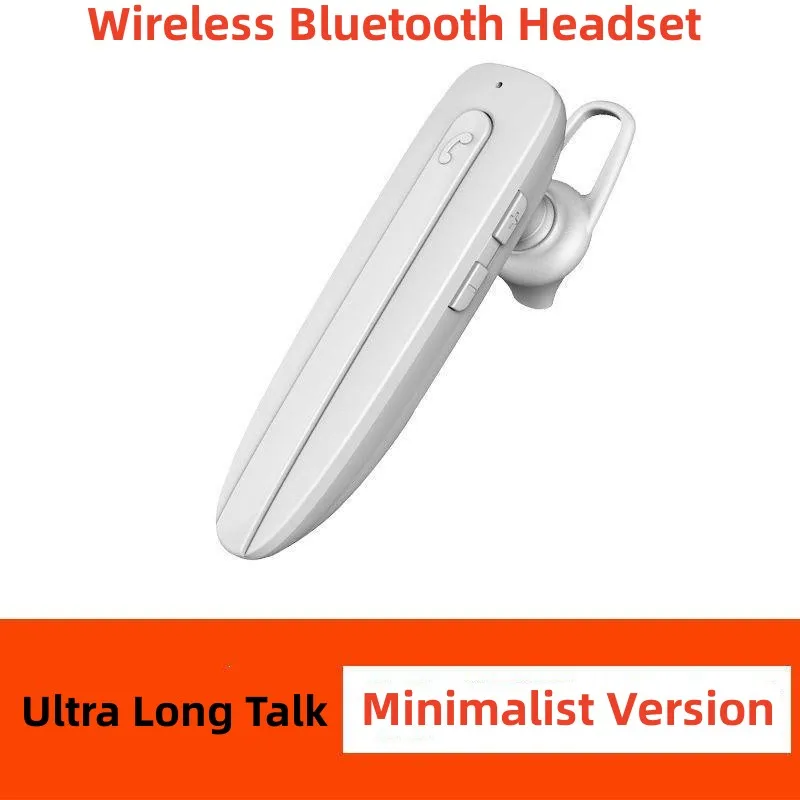 

Wireless Bluetooth Headset Ear Mounted Earphone Minimalist Version Driving Ultra Long Talk Long Endurance Sports Hesdphone