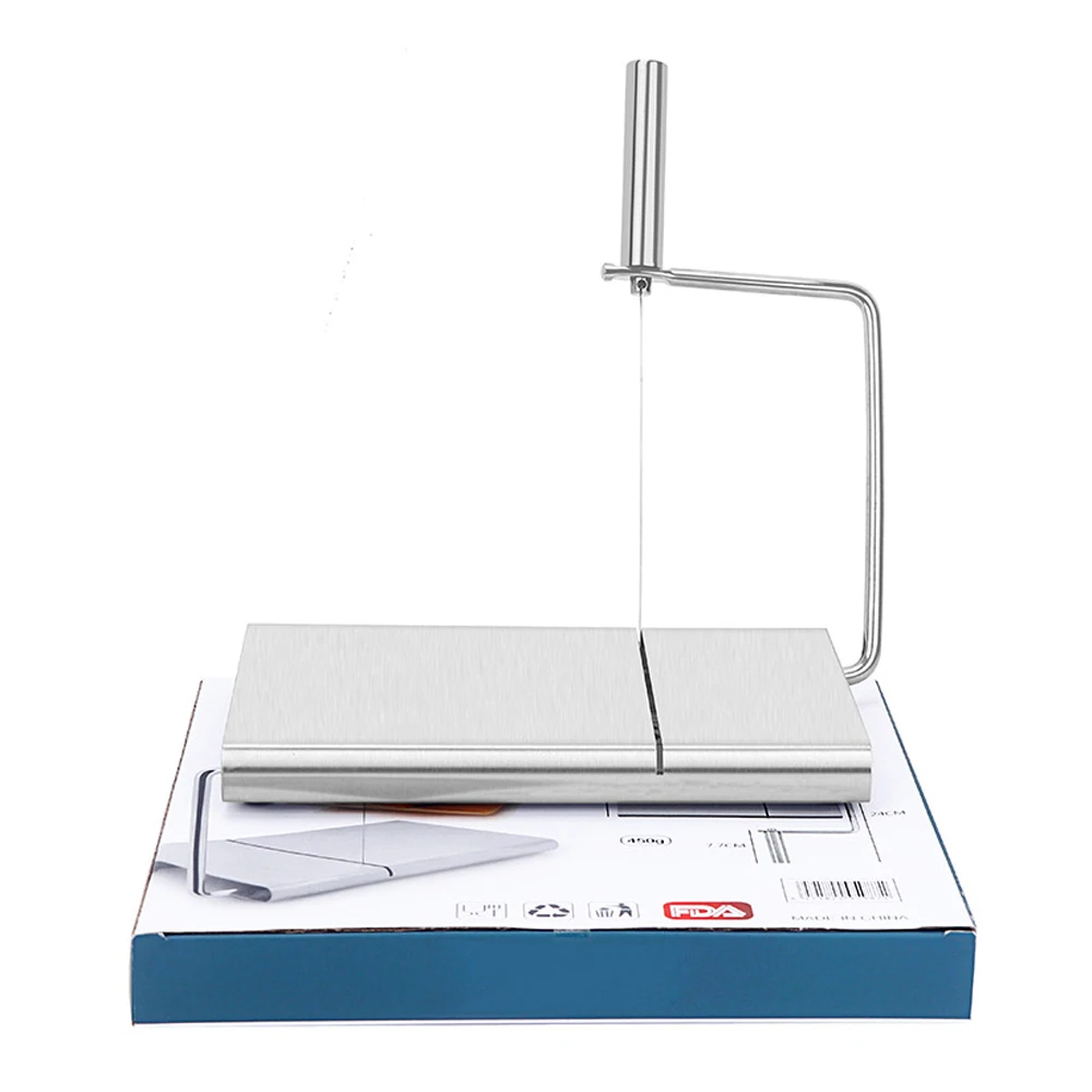 Многофункциональная ломтерезка для сыра из нержавеющей стали домашнего выпуска