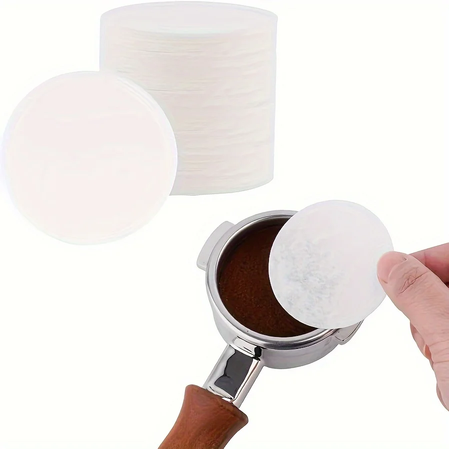 1000 Листов Одноразовой Фильтровальной Бумаги Для Кофе 63 Мм Круглая Неотбеленная