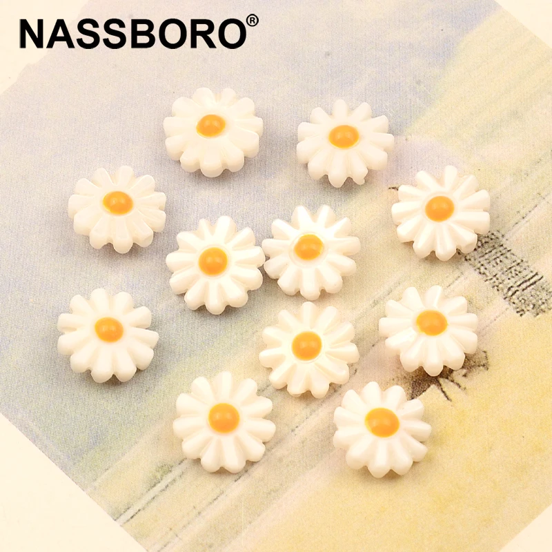 

Natural Pearl Shell Sunflower Beads Daisy Sea Shell Charms Loose Beads Used for Jewelry Making DIY Earring Bracelet Gift