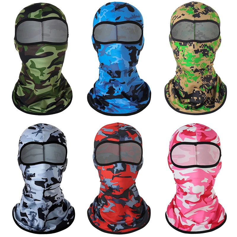 

Summer Outdoor Sports Riding Headgear Unisex Ice Silk Sunscreen Mask Balaclava Cap Face Mask Headscarf