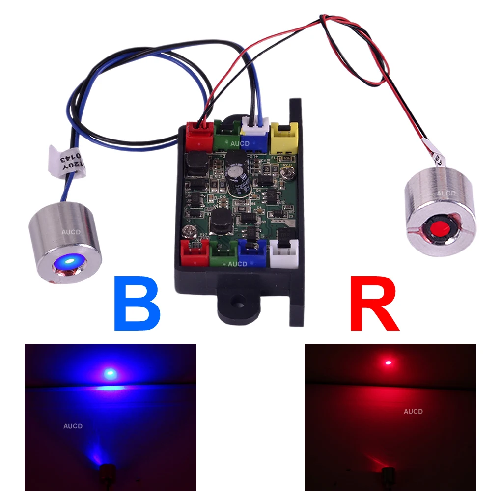 18mm/0.7in RB Laser Diode & TTL Driver Board for Moving Head Laser Stage Lighting Accessories Pro Disco DJ Party DPSS Parts