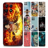 anime one piece ace luffy zoro phone case for honor 8x 9s 9a 9c 9x lite play 9a 50 10 20 30 pro 30i 20s6 15 soft silicone