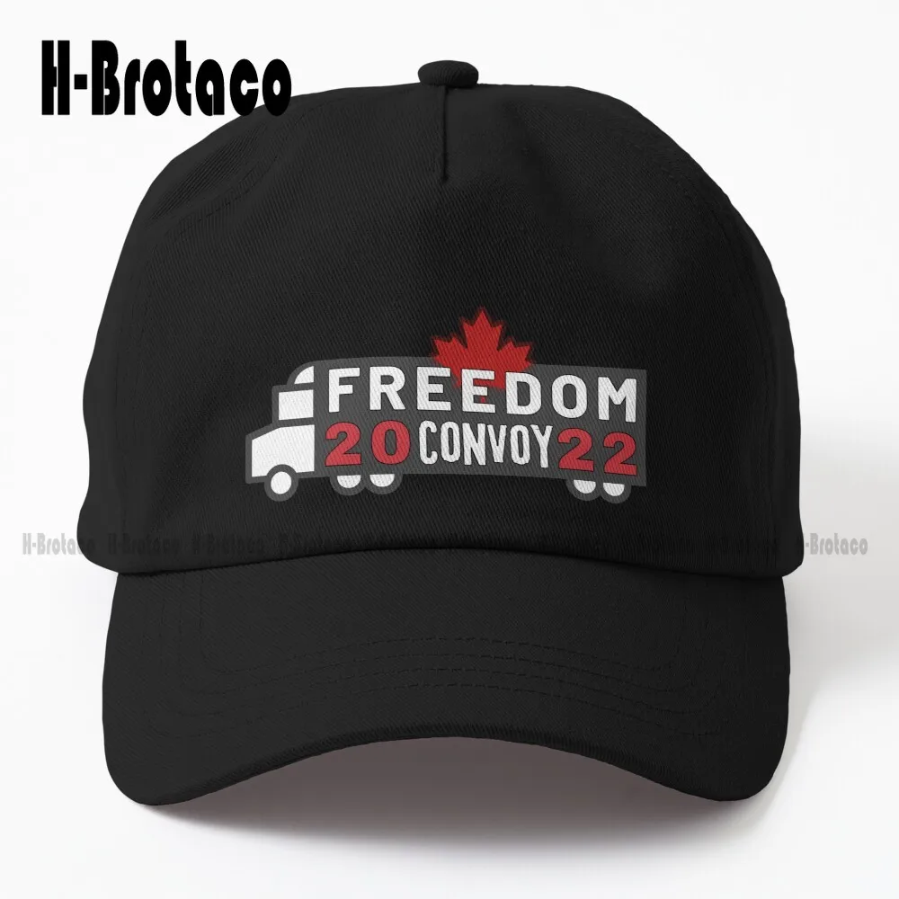 Freedom Convoy Canada 2022-бейсболка для папы Женская хлопковая уличная простая виниловая Кепка с козырьком Повседневная Спортивная Кепка
