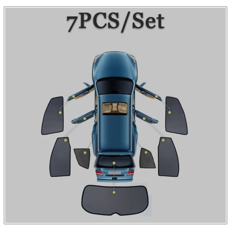 

Автомобильный солнцезащитный козырек для Honda Freed GB5 2016 ~ 2024, магнитный солнцезащитный козырек с защитой от УФ-лучей, ветрозащитные стекла, занавески, автомобильные аксессуары