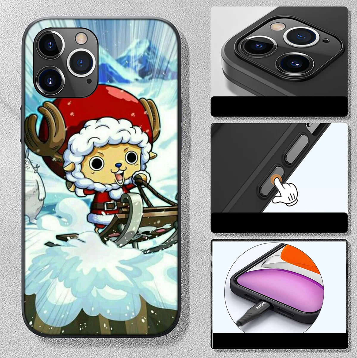 FL167 Tony Chopper One Luffys P-Pieces NEW Phone Case for Huawei Mate 20 P20 P30 Y8P Y8S Y9S Y7A Y9A Y5P Lite Pro