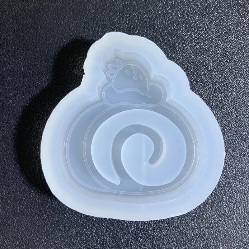 

Strawberry Cake Silicone Mold Pendant Handmade Bag Decoration Mold