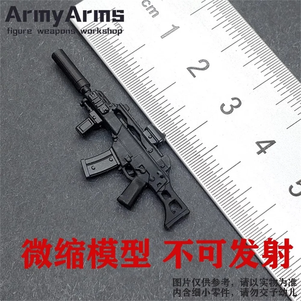 Фото Равлик ArmyArms 1/50 Кукла-солдат около 4 см G36 Модель винтовки Игрушечные аксессуары Не запуск подарок на складе №3