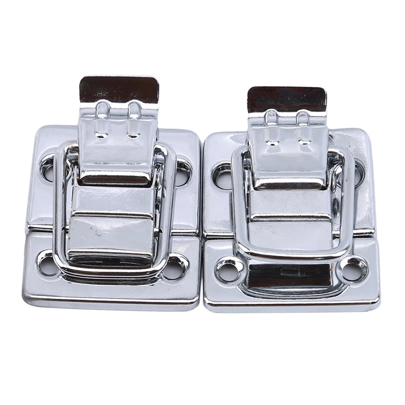 

Stainless Steel Chrome Toggle Latch For Chest Box Case Suitcase Tool Clasp Cabinet Fitting Lock Belt Hasp Buckle