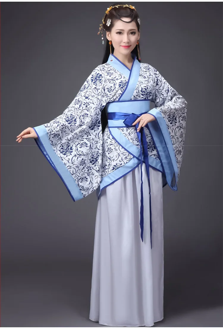 Женское танцевальное платье Hanfu для косплея традиционные китайские костюмы Hnafu