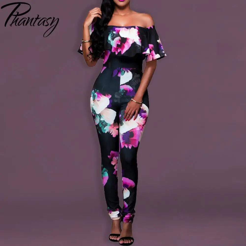 Женский Длинный комбинезон розовый с 3D принтом офисный женский костюм Модная