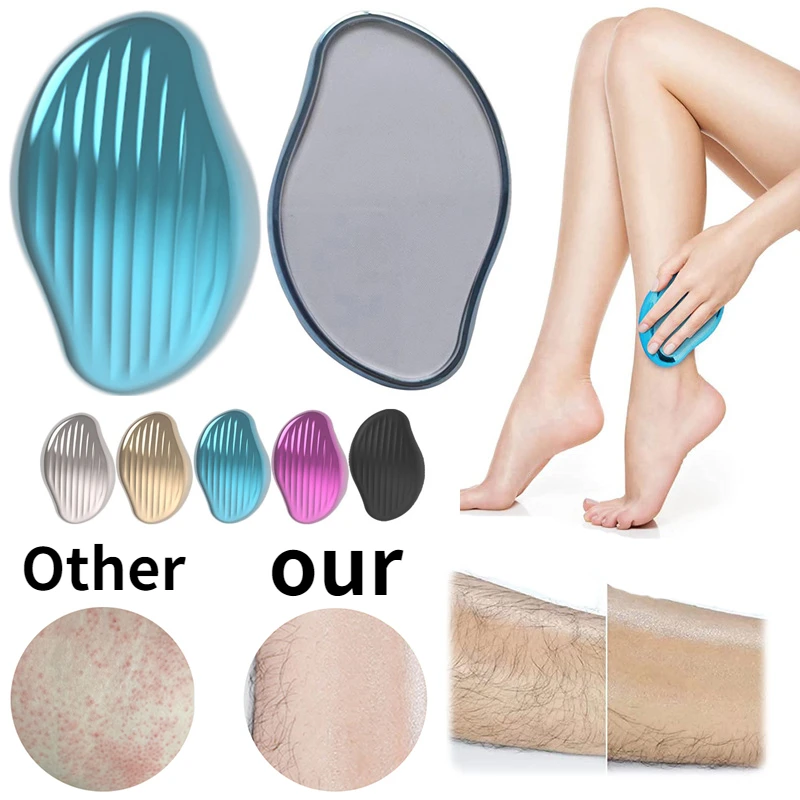 

Новый Эпилятор с нанокристаллами, Депиляционная резинка для мужчин и женщин, ластик для удаления волос, безболезненное удаление волос с кам...