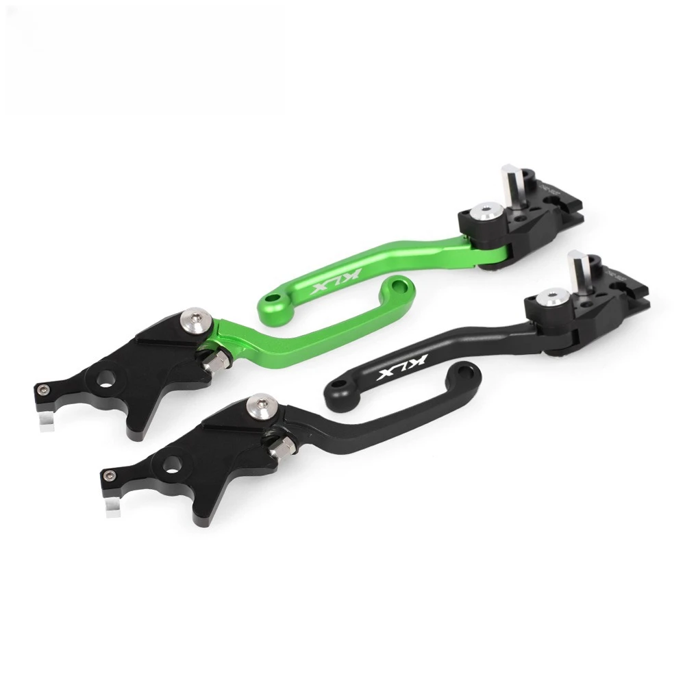 Фото Для мотоциклов KAWASAKI KLX150L, KLX250 S/SF, KLX300SM 2009-2022, а также для питбайков и мотокроссовых мотоциклов, рычаги тормоза и сцепления с поворотным креплением, 125 D-TRACKER №2