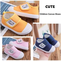 new spring summer kids shoes for boys girls candy color children casual canvas sneakers soft toddler fashion breathable sneakers