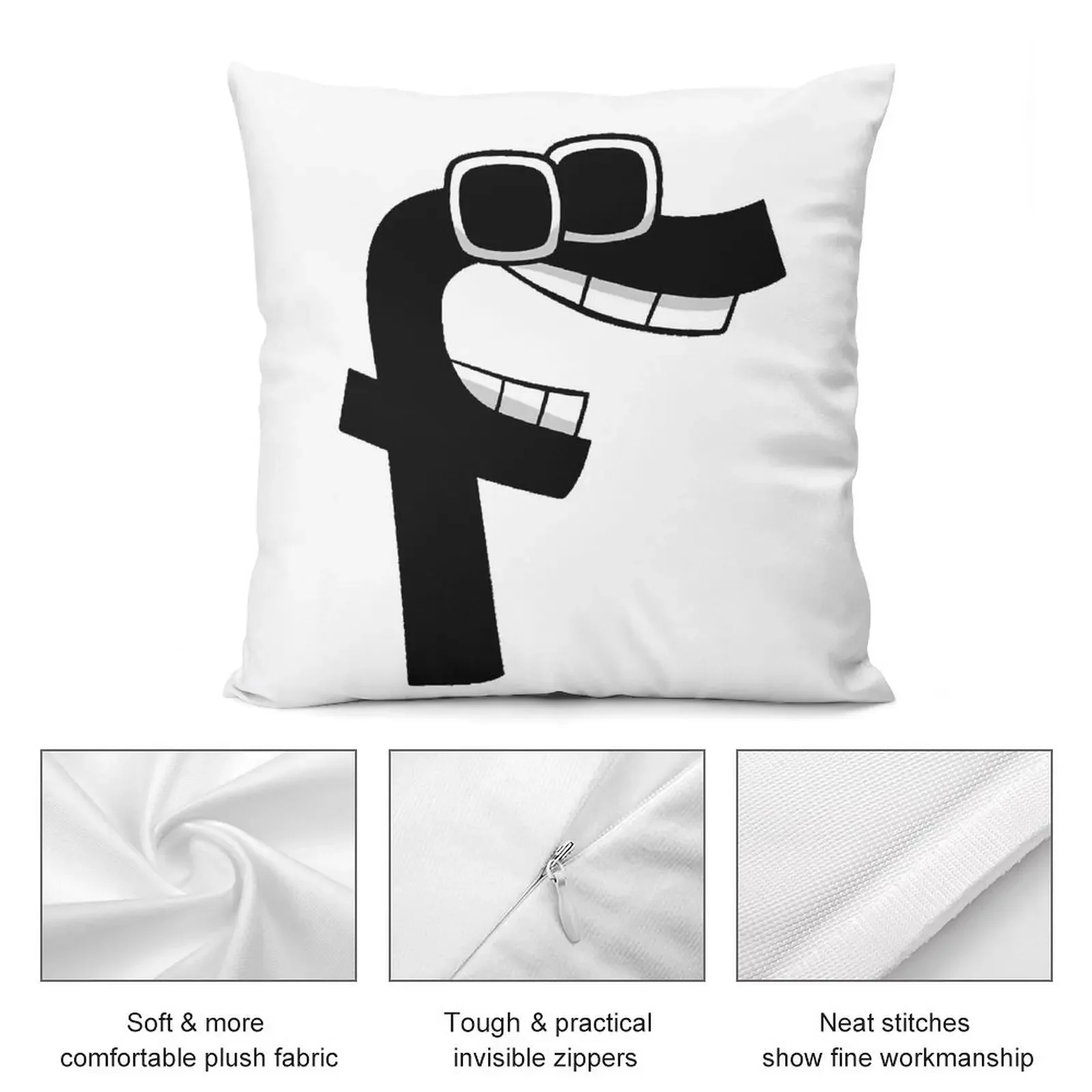 Алфавит Lore F Cool Merch наволочка роскошная