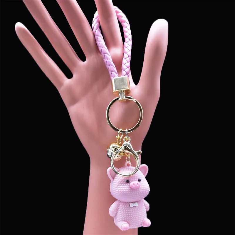 Брелок для детей в розовом цвете силиконовый брелок брюк аксессуары сумок