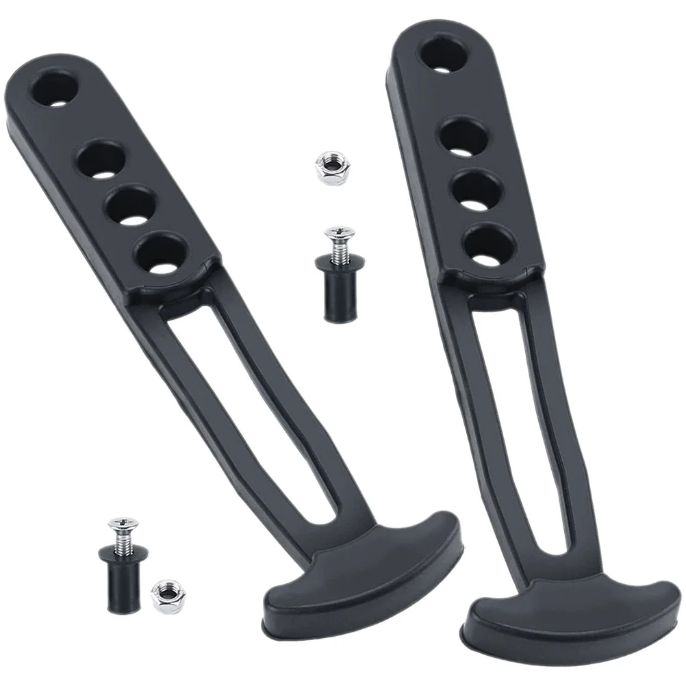 

2 Pcs Ladder Straps Boat Accessories Retaining Rubber Yacht Latch Band Telescoping