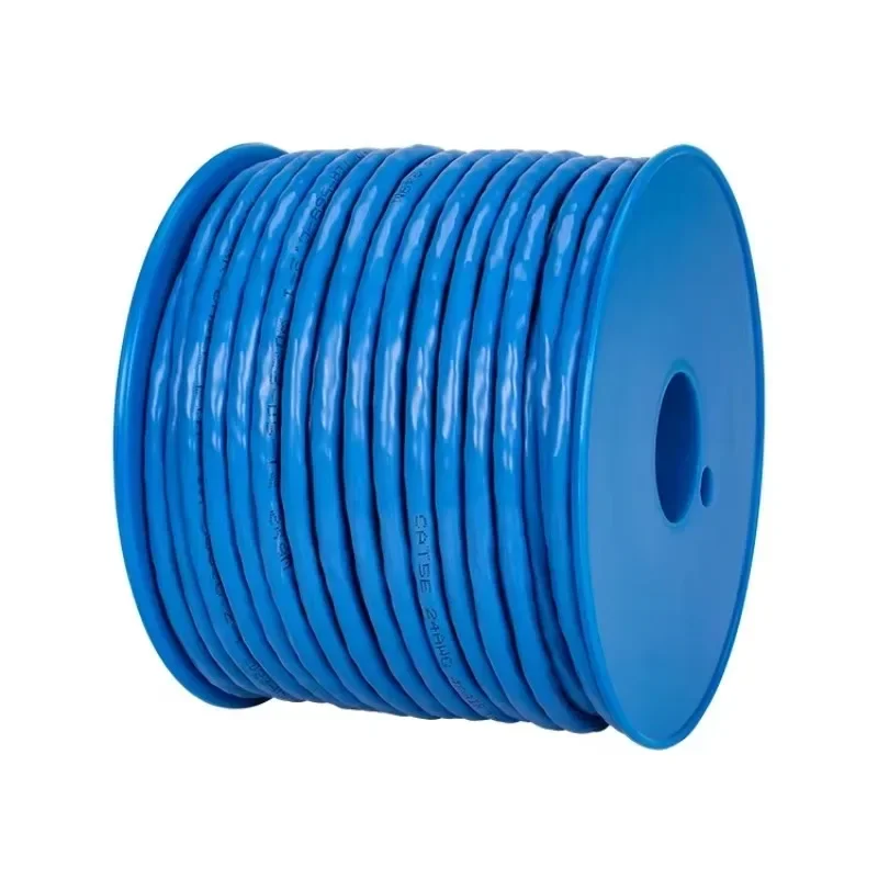 Фото 【Из Китая】Высокоскоростной кабель Ethernet. Китайская фабрика коммуникационных кабелей S.T. Технологичный сетевой кабель с твердым медным проводником №3