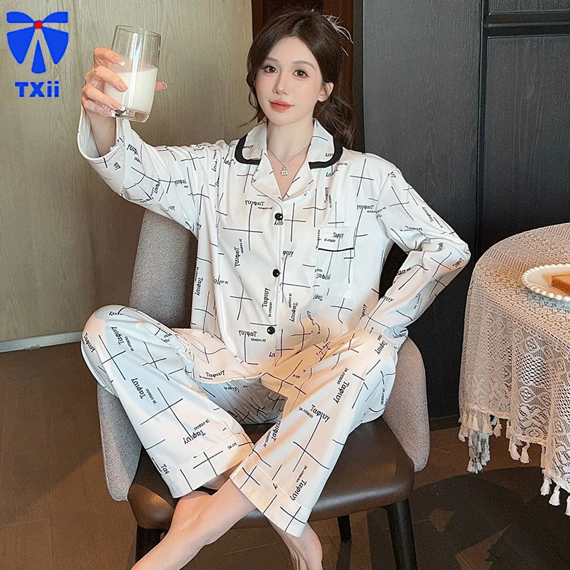 Немецкие бархатные пижамы женские осенне-зимние шлифовальные кардиганы с