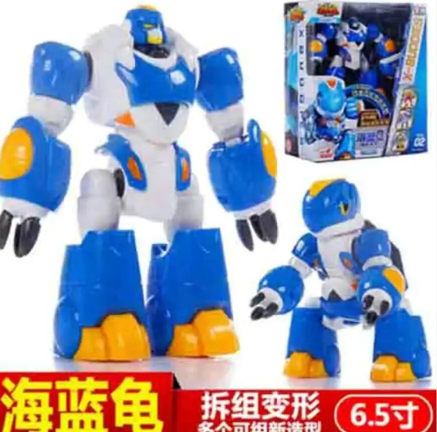 

Mini Space Agent Animation Film Movie model Action Figure Deformation Robot Transformation Toy For Kid gift 11