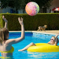 outdoor inflatable beach ball summer water play party pool toys kids toys transparent beach ball toys water sports accessories